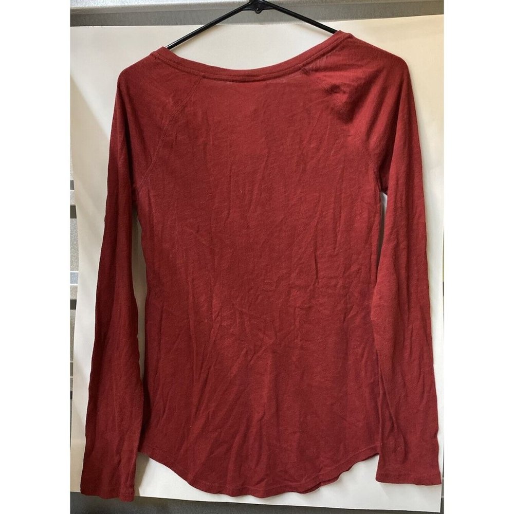 PINK VS Collegiate Collection Indiana Hoosiers Long Sleeve Crew T-Shirt - Picture 3 of 5